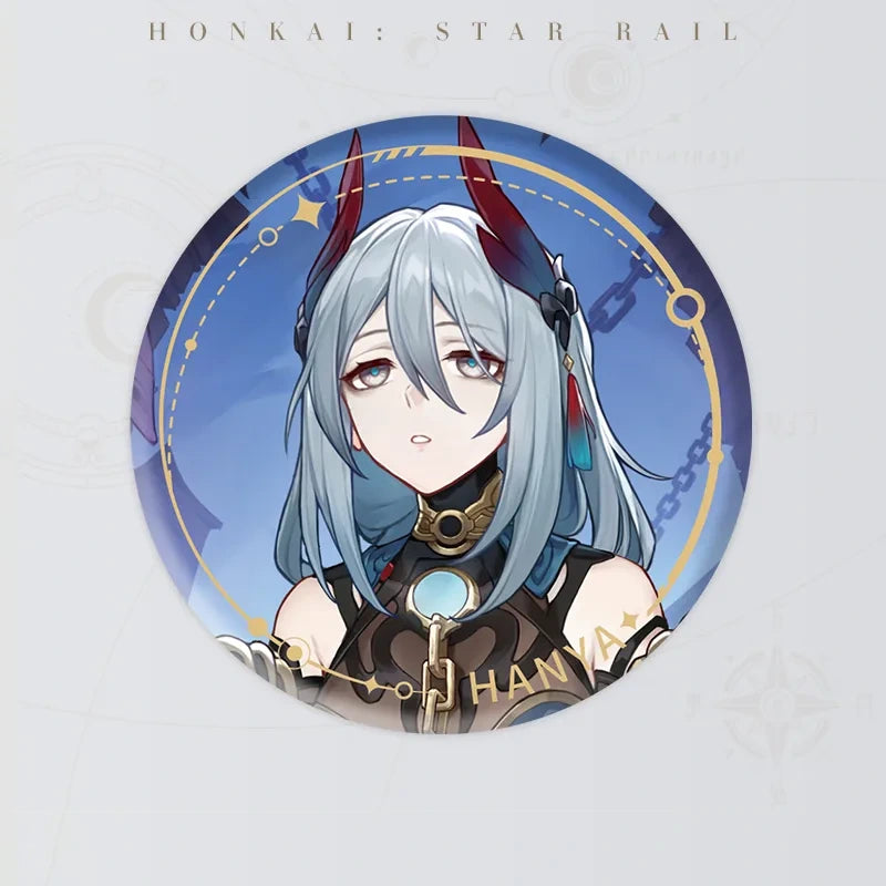Honkai: Star Rail Character Artwork Series Harmony Badge featuring Hanya