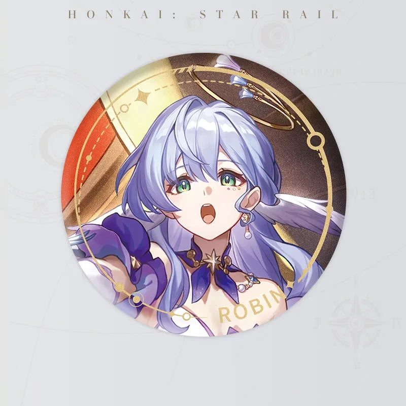 Honkai: Star Rail Character Artwork Series Harmony Badge featuring Robin