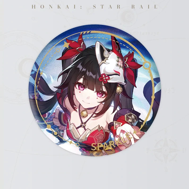 Honkai: Star Rail Character Artwork Series Harmony Badge featuring Sparkle