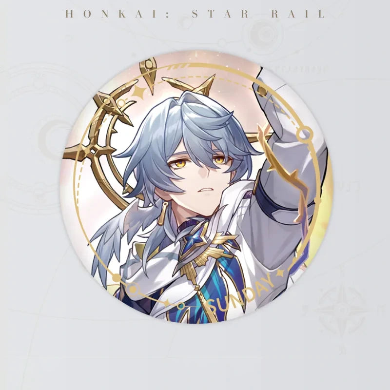Honkai: Star Rail Character Artwork Series Harmony Badge featuring Sunday