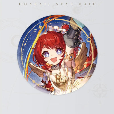 Honkai: Star Rail Character Artwork Series Harmony Badge featuring Tribbie