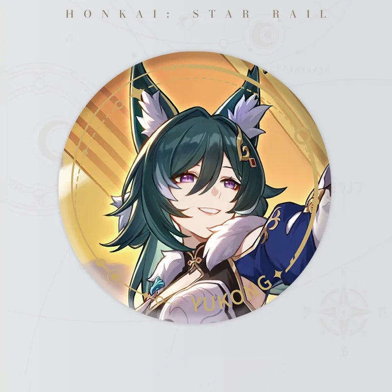 Honkai: Star Rail Character Artwork Series Harmony Badge featuring Yukong