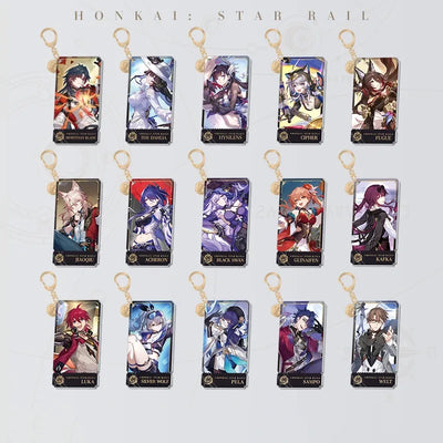 Honkai: Star Rail Character Artwork Series Nihility Acrylic Charms
