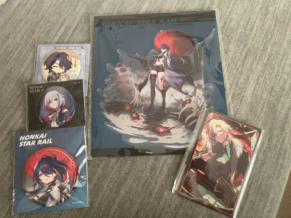 Honkai: Star Rail Character Artwork Series Nihility Figuras acrílicas