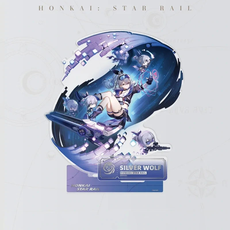 Honkai: Star Rail Character Artwork Series Silver Wolf acrylic standee
