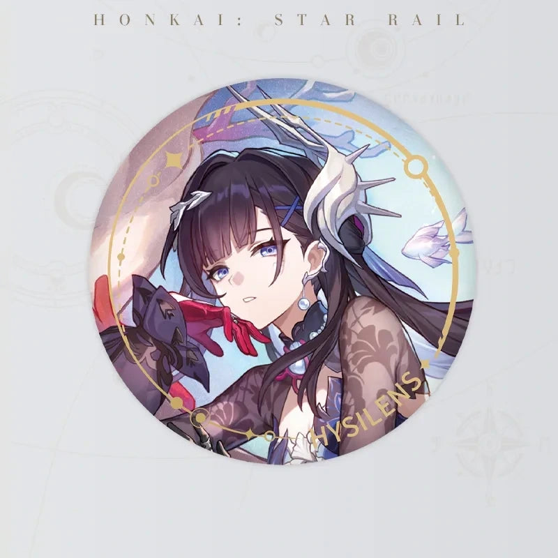Honkai: Star Rail Character Artwork Series Hysilens tinplate badge