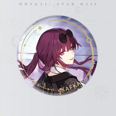 Honkai: Star Rail Character Artwork Series Kafka tinplate badge