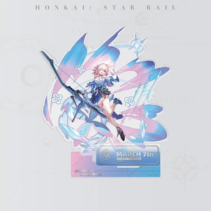 Honkai: Star Rail Character Artwork Series Preservation Acrylic Standee featuring March 7th