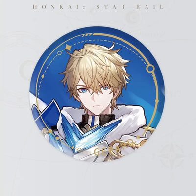 Honkai: Star Rail Character Artwork Series Preservation Badge featuring Gepard