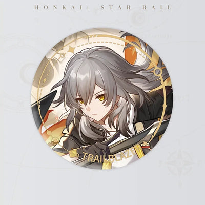Honkai: Star Rail Character Artwork Series Preservation Badge featuring Trailblazer Female