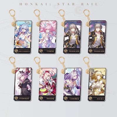 Honkai: Star Rail Character Artwork Series Remembrance Acrylic Charms collection