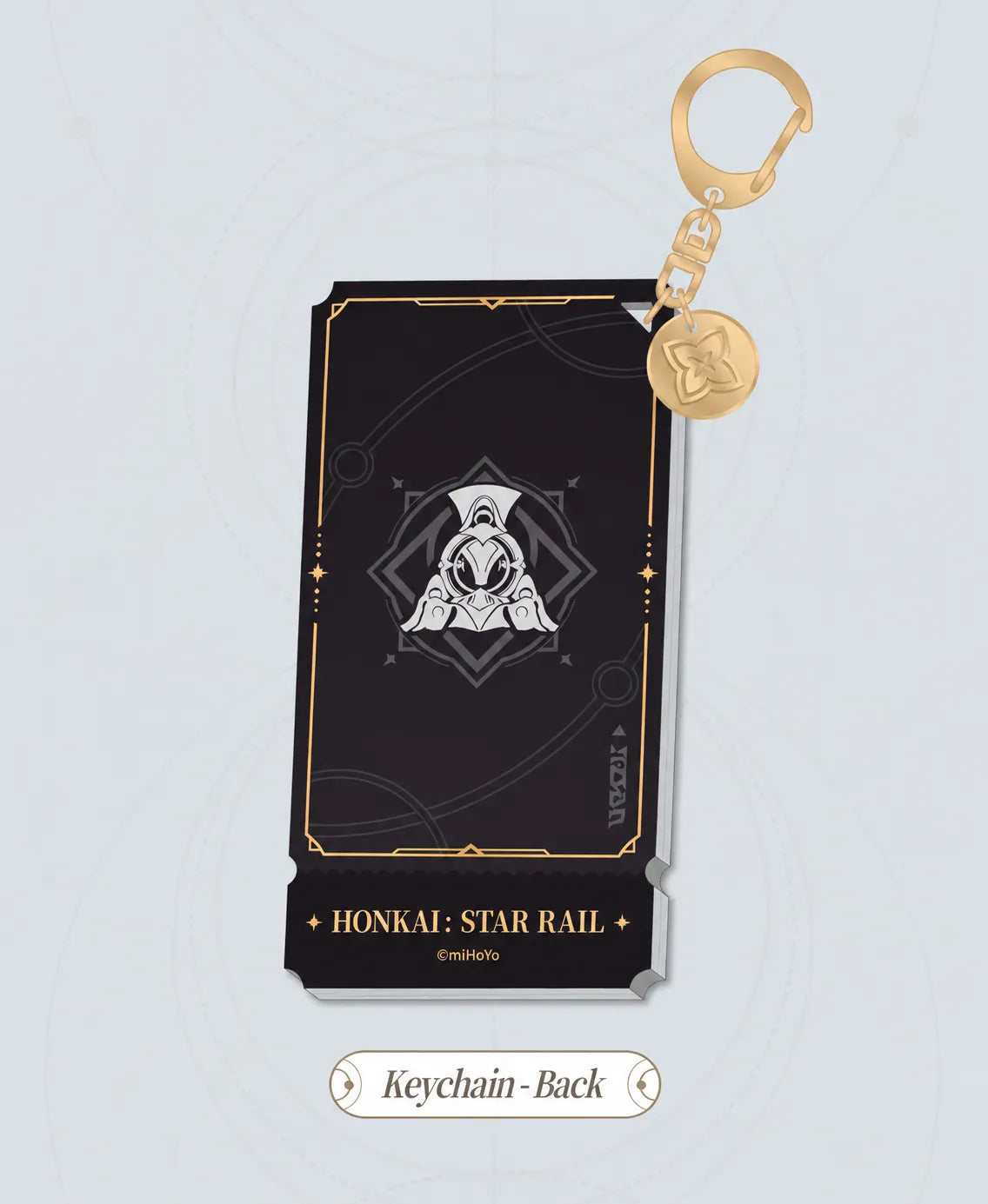 Honkai: Star Rail Character Artwork Series Remembrance acrylic charm back design