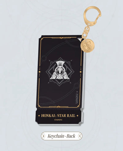 Honkai: Star Rail Character Artwork Series Remembrance acrylic charm back design