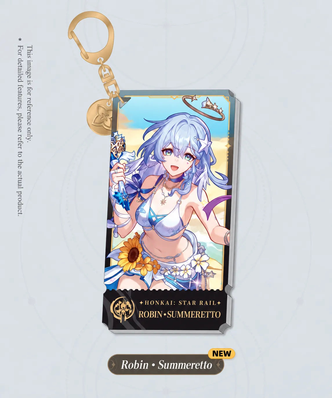 Robin • Summeretto Remembrance acrylic charm details