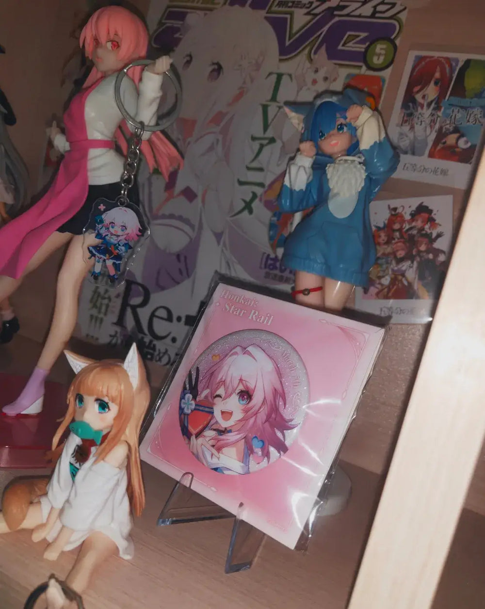 Honkai: Star Rail Character Artwork Series Remembrance Colgantes acrílicos