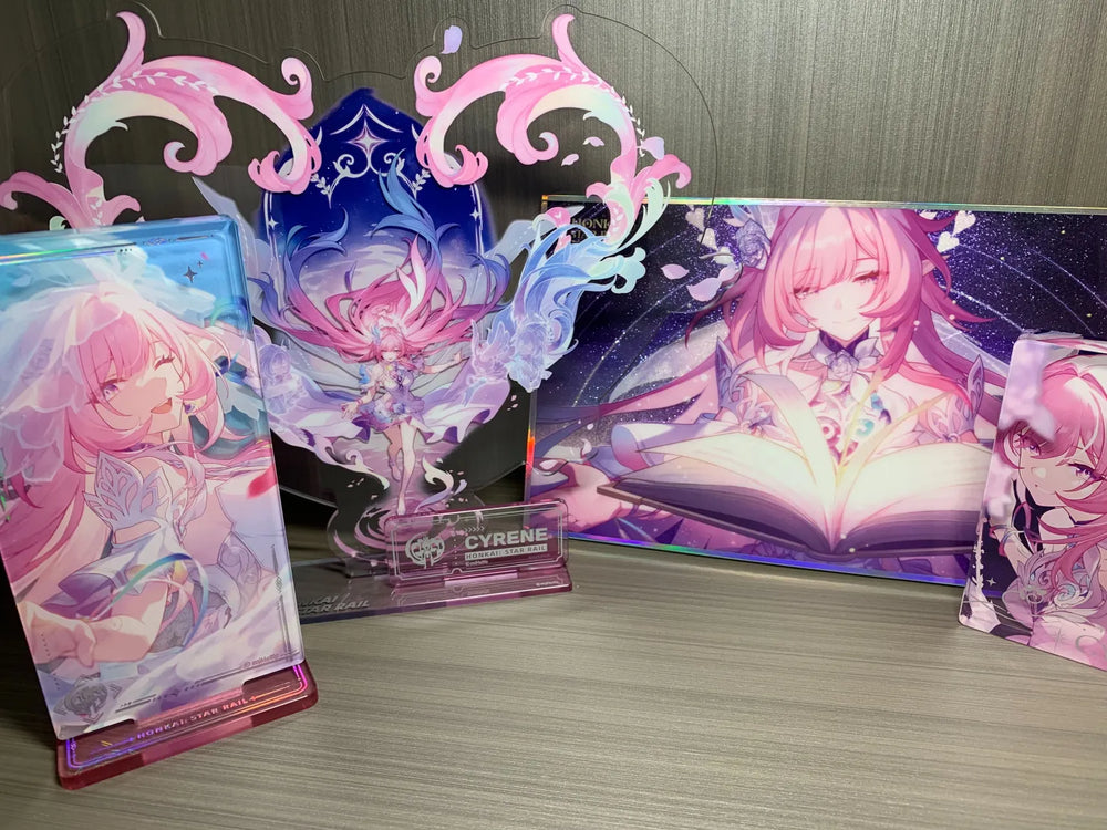 Honkai: Star Rail Character Artwork Series Remembrance Figuras acrílicas