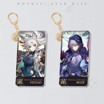 Honkai: Star Rail The Hunt Character Artwork Series acrylic charm collection