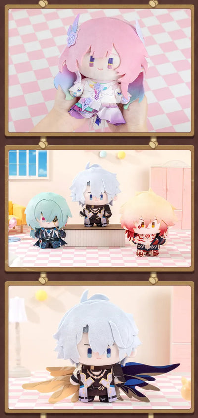 Chibi Doll Series plush dolls featuring colorful costumes and character themed designs
