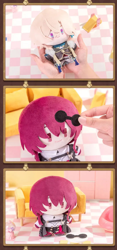 Honkai Star Rail Chibi Doll Series plush dolls showcasing collectible character designs