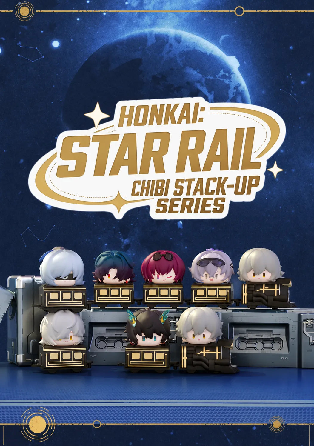 Honkai: Star Rail Chibi Stack-Up Series Vol. 1 promotional artwork