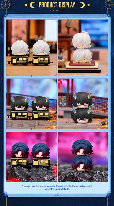 Chibi Stack-Up figures featuring Jing Yuan Blade and Dan Heng • Imbibitor Lunae