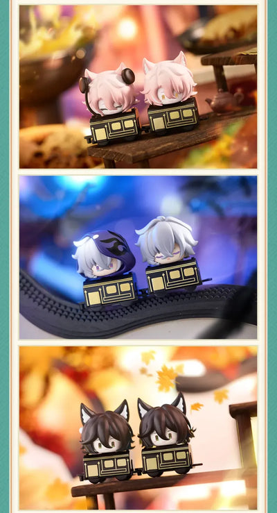 Chibi Stack-Up Vol. 3 figures featuring Sunday Feixiao and other characters in product photography