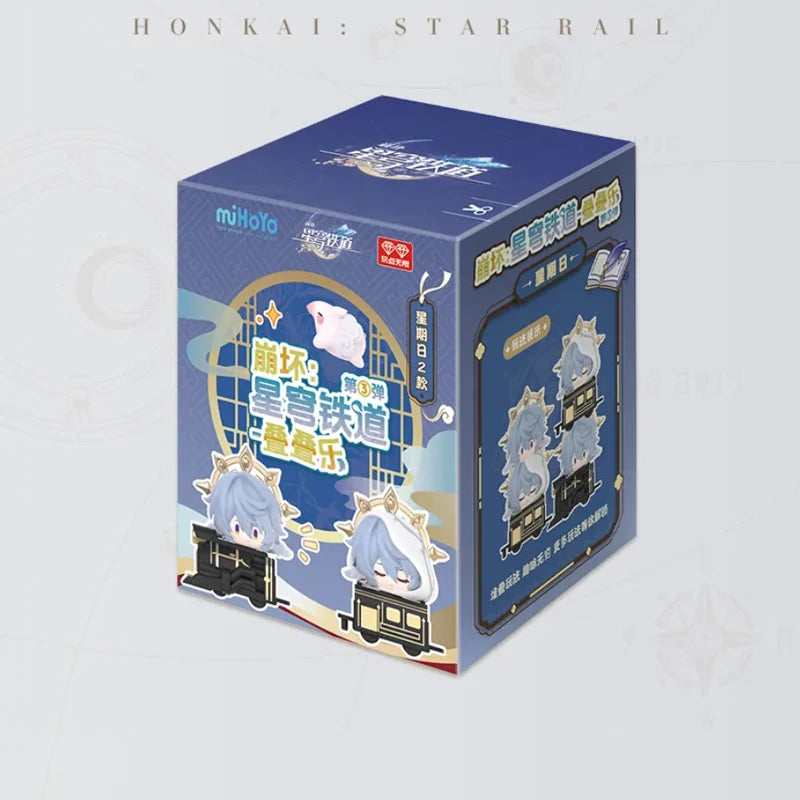 Honkai: Star Rail Sunday Chibi Stack-Up Figure Set with two designs