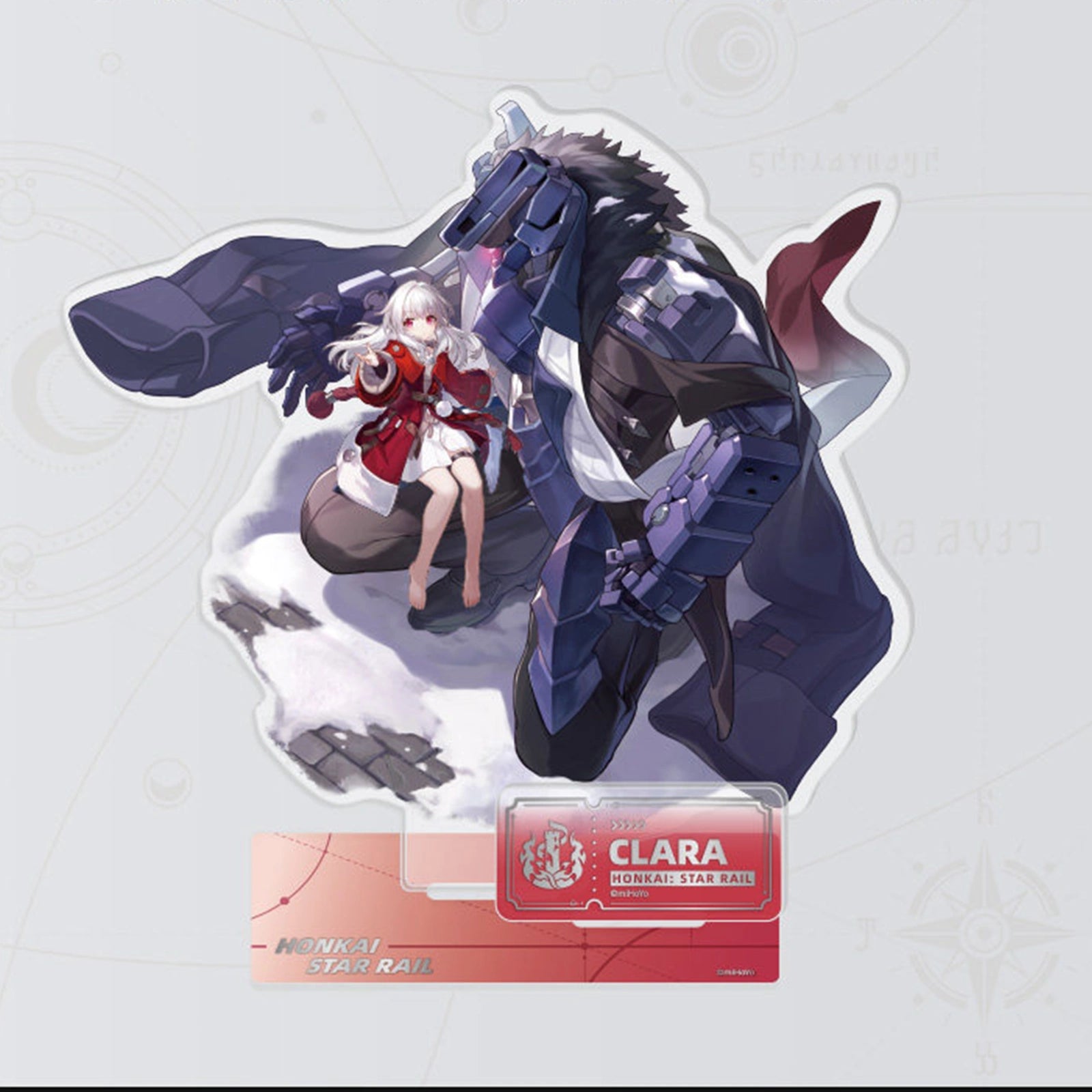 Honkai: Star Rail Clara acrylic standee