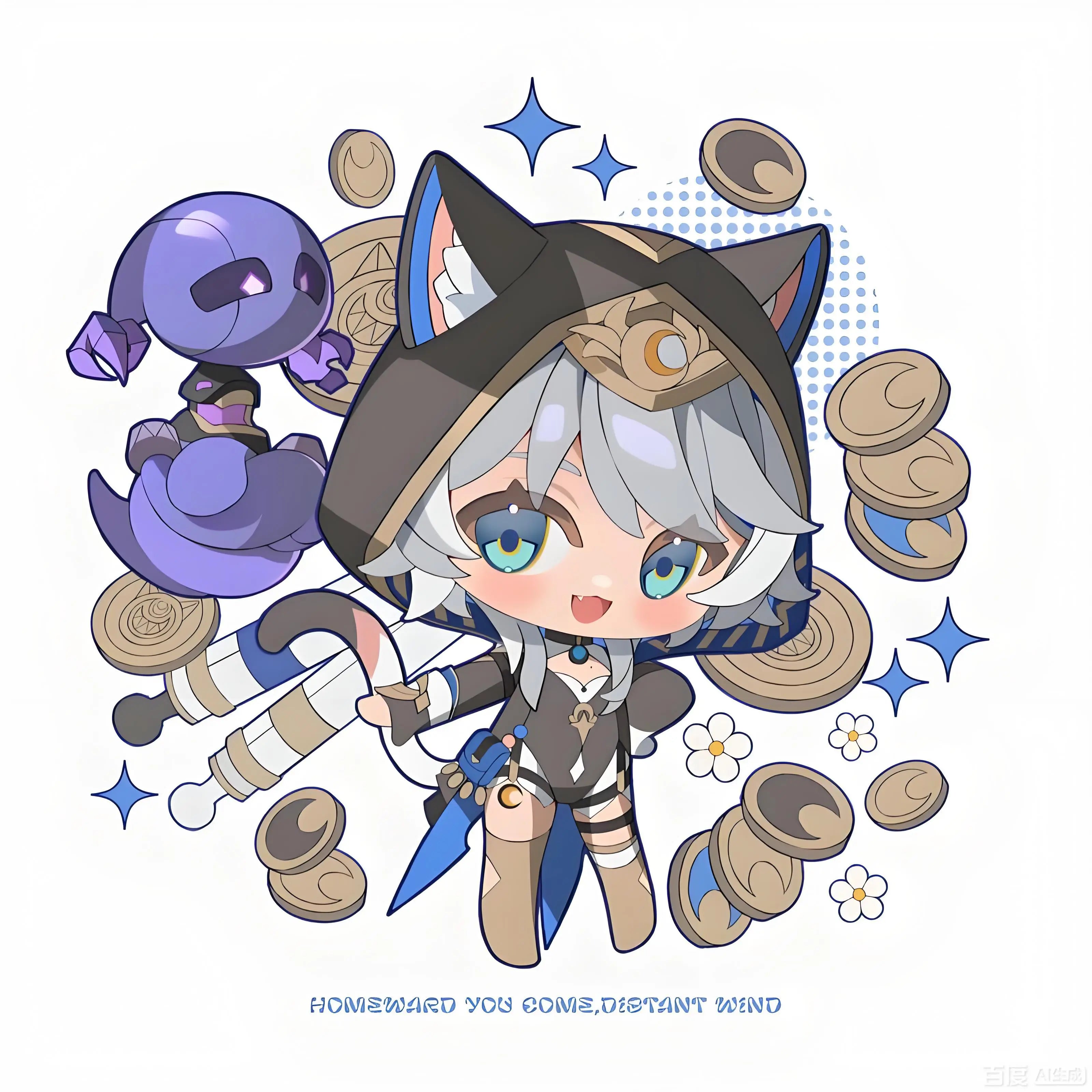 Illustration representing a Honkai Star Rail themed collection