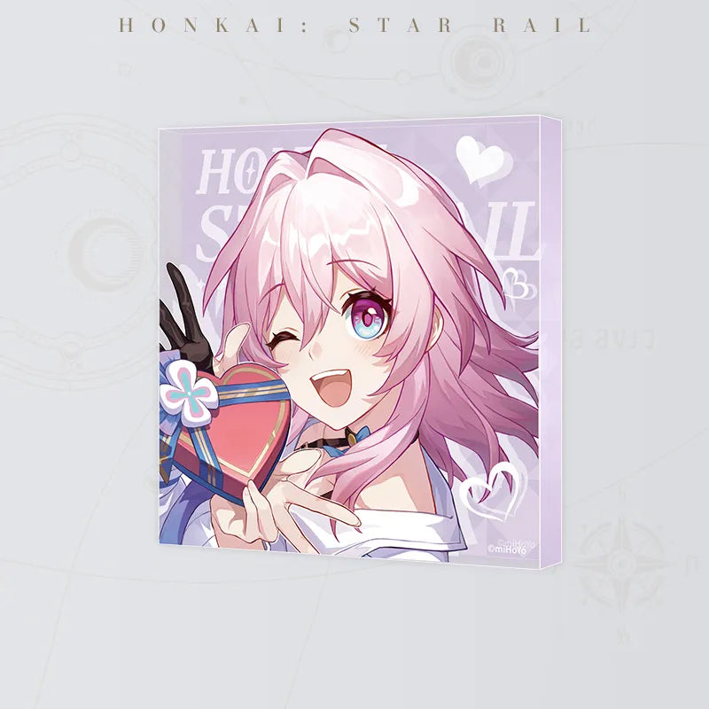 Honkai: Star Rail Cosmic Candy House Series March 7th acrylic display block