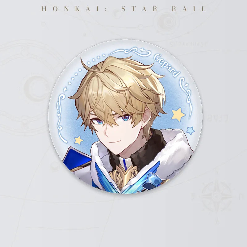 Honkai: Star Rail Cosmic Candy House Series Gepard badge