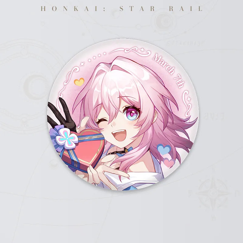 Honkai: Star Rail Cosmic Candy House Series March 7th badge