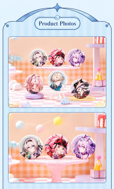 Honkai: Star Rail Cosmic Candy House Series badge product photos