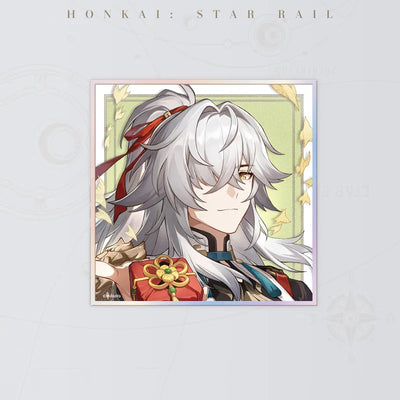 Honkai: Star Rail Cosmic Candy House Series Jing Yuan PET Shikishi Art Board