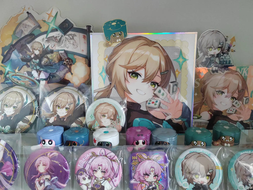 Honkai: Star Rail Cosmic Candy House Series Láminas artísticas Shikishi de PET