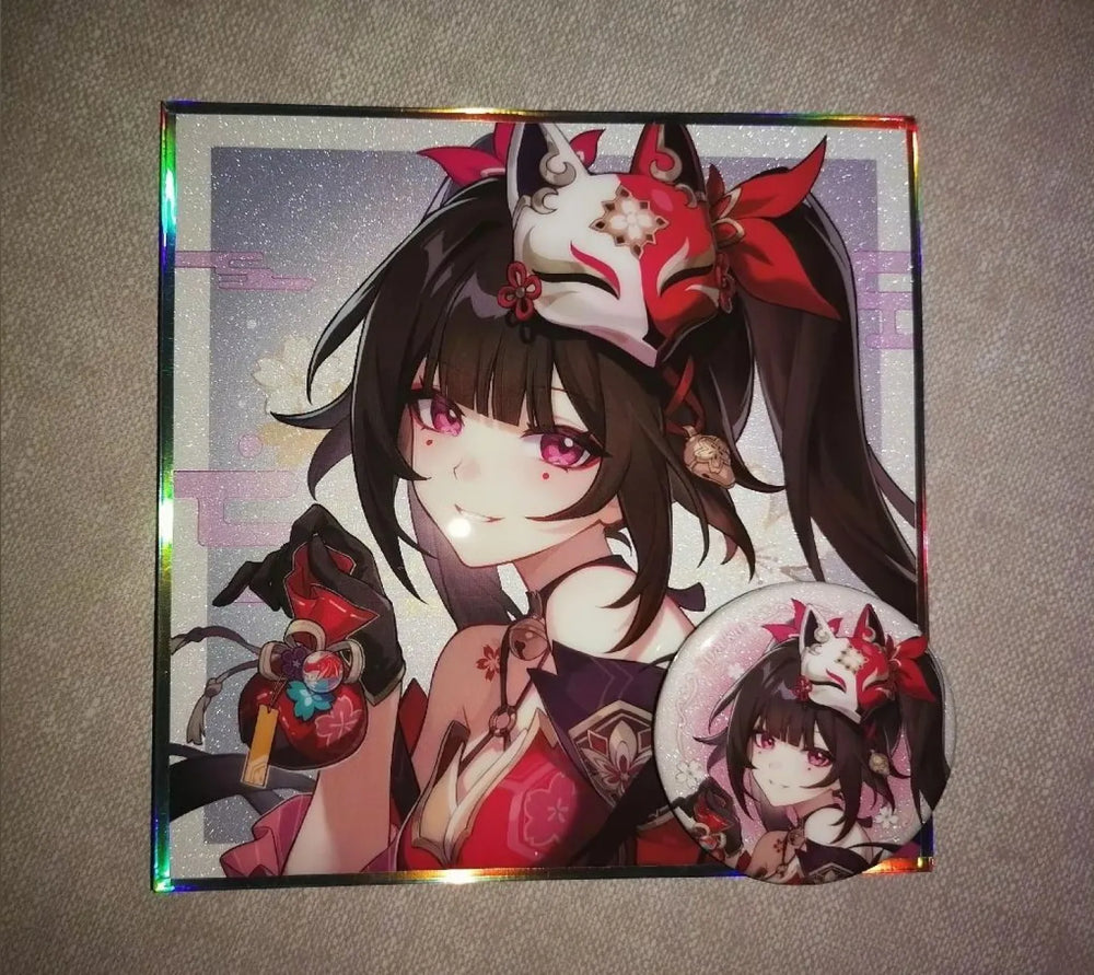 Honkai: Star Rail Cosmic Candy House Series Láminas artísticas Shikishi de PET