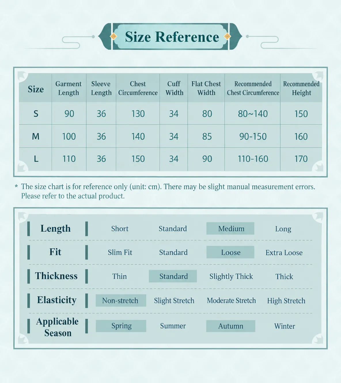 Size Guide