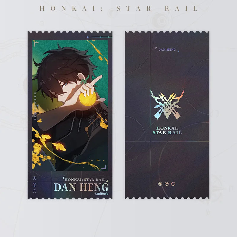 Honkai: Star Rail Departure Countdown Series Dan Heng Holographic Commemorative Ticket
