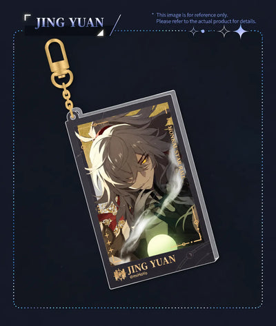 Honkai: Star Rail Departure Countdown Series acrylic charm material details