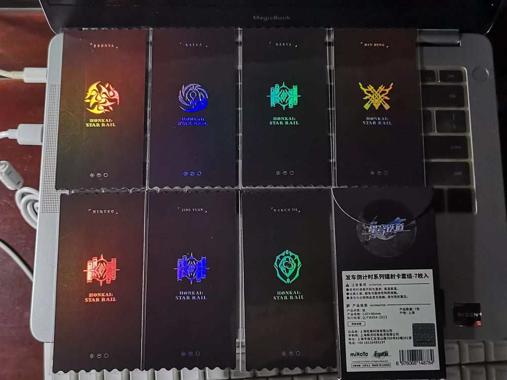 Honkai: Star Rail Departure Countdown Series Holographic Commemorative Ticket Set