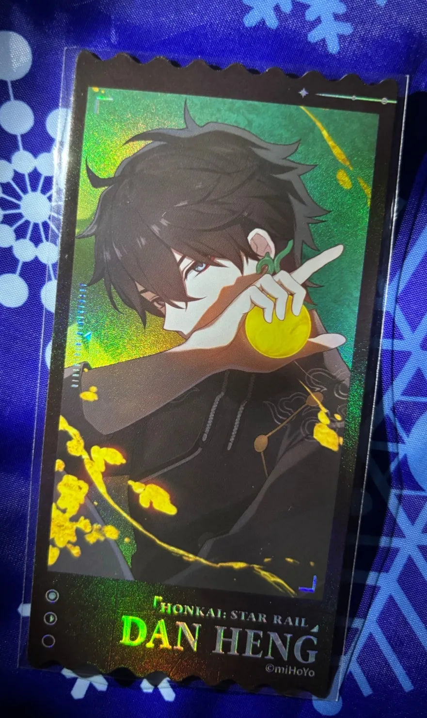 Honkai: Star Rail Departure Countdown Series Holographic Commemorative Ticket Set