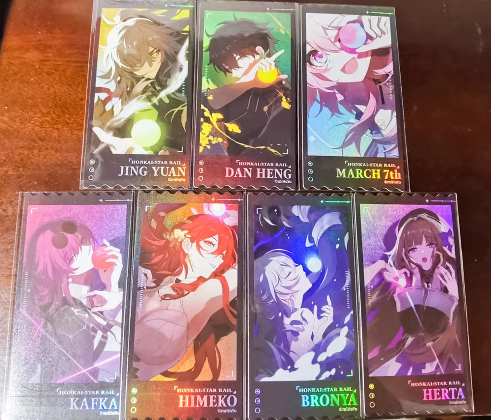 Honkai: Star Rail Departure Countdown Series Holographic Commemorative Ticket Set
