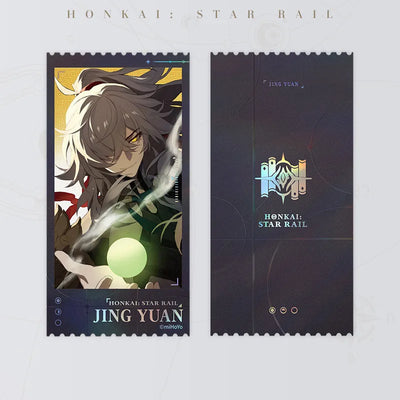 Honkai: Star Rail Departure Countdown Series Jing Yuan Holographic Commemorative Ticket