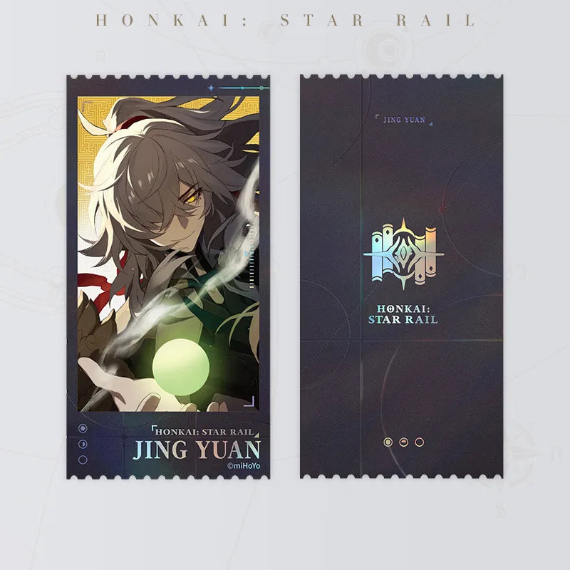 Honkai: Star Rail Departure Countdown Series Jing Yuan Holographic Commemorative Ticket