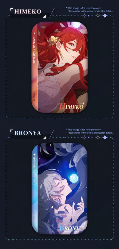 Himeko and Bronya Departure Countdown Series Badges