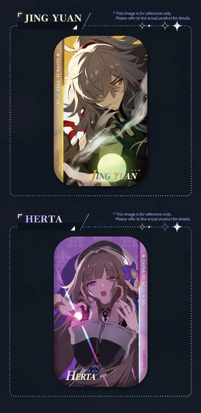 Jing Yuan and Herta Departure Countdown Series Badges