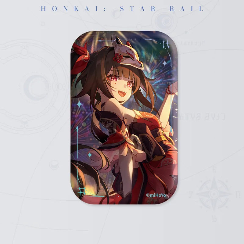Honkai: Star Rail Earthly Escapade Light Cone Tinplate Badge
