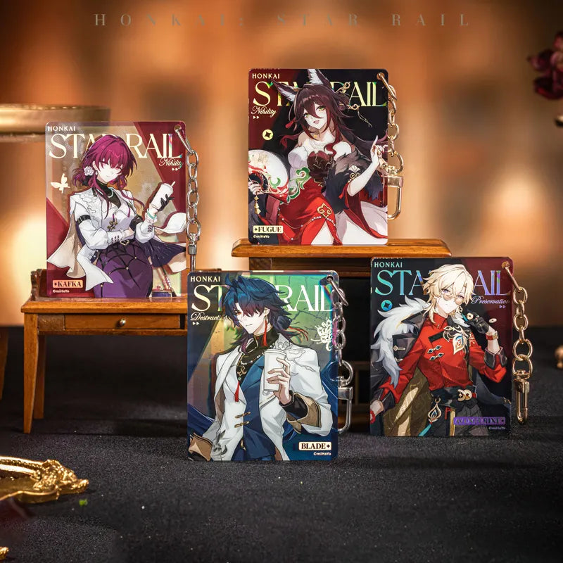 Honkai: Star Rail Express Travel Notes Series Acrylic Charms