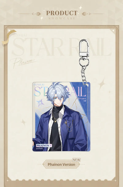 Phainon Express Travel Notes Acrylic Charm details
