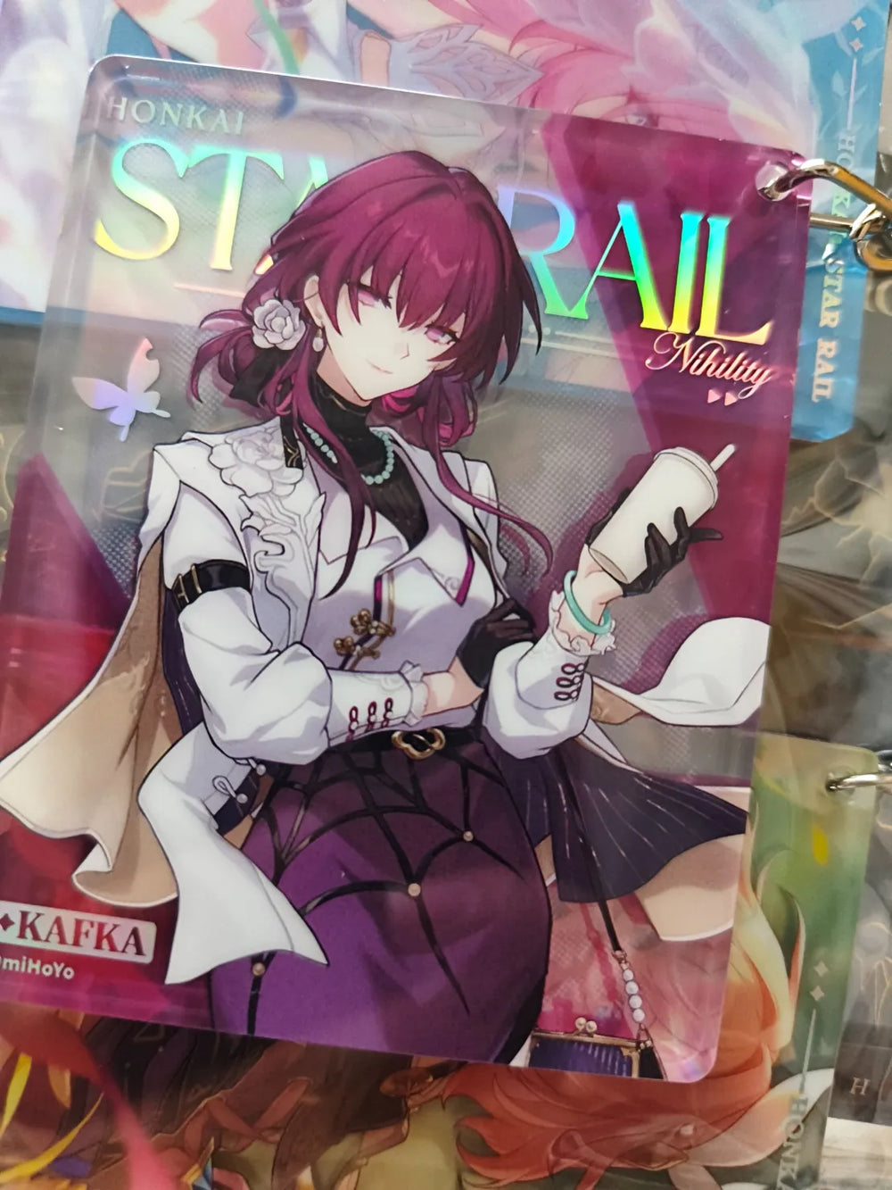 Honkai: Star Rail Express Travel Notes Series Acryl-Anhänger
